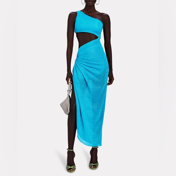 NWT BAOBAB Dunas De Taroa Zadeh Asymmetric Jersey Cut-Out Dress - Picture 8 of 15